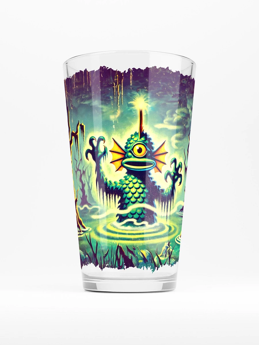 Monster in a Swamp 16 oz Glass product image (1)