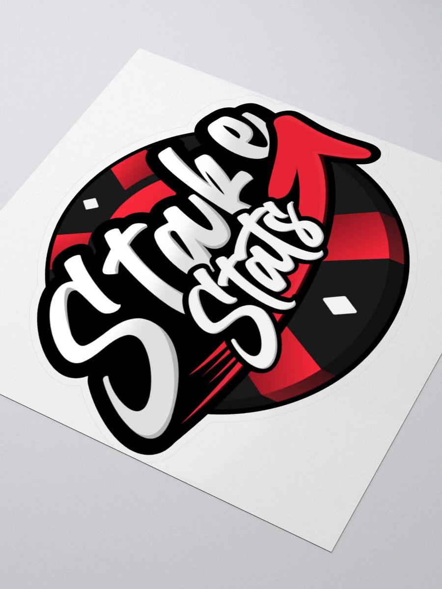 Stake Stats Chip Sticker - Red product image (3)