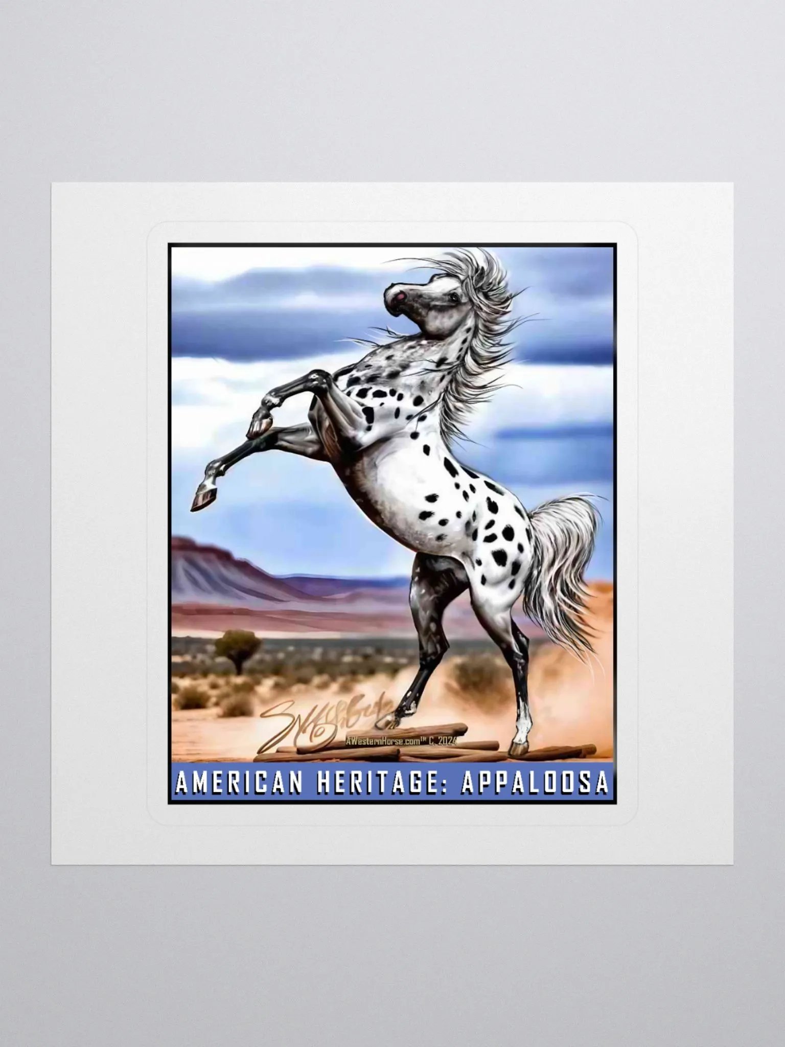Heritage Horse Appaloosa Stickers product image (1)