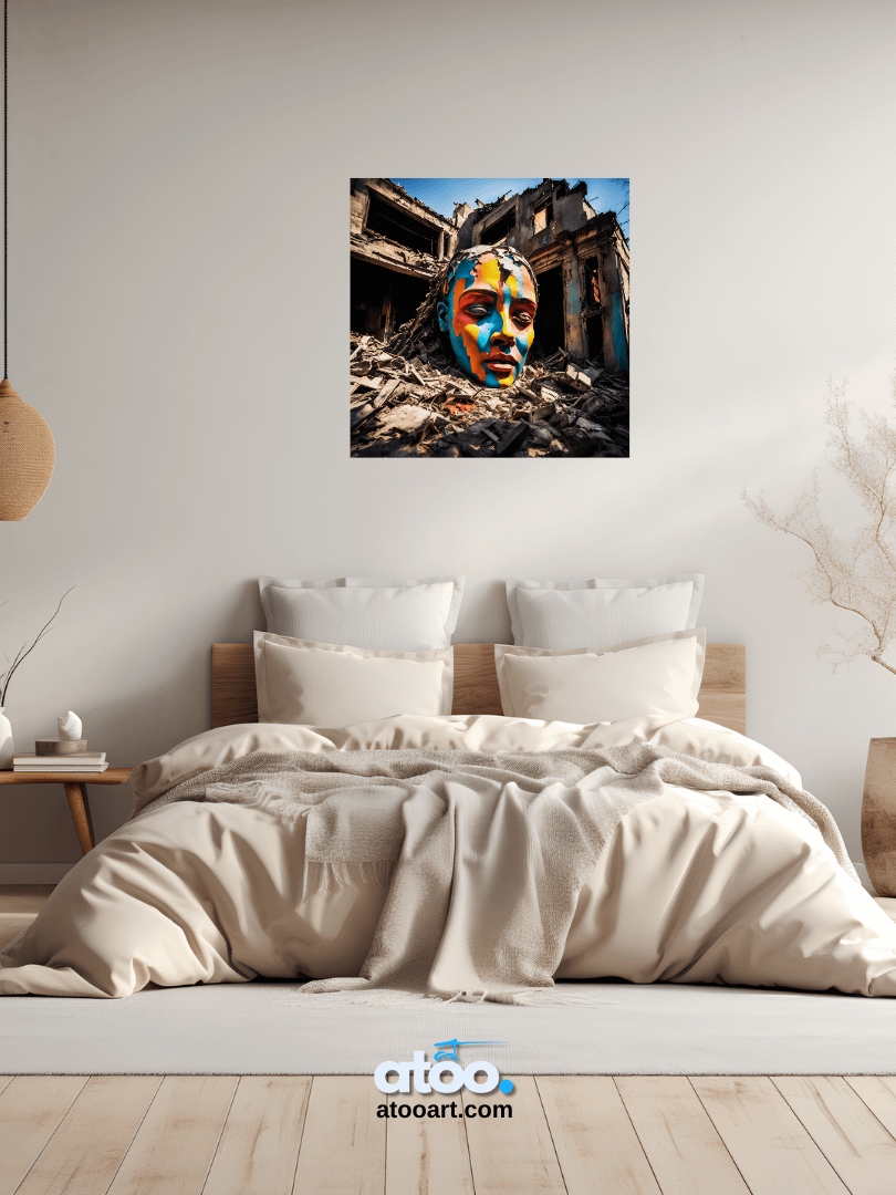 Elegy to Humanity - 15 | Canvas Art Painting product image (4)