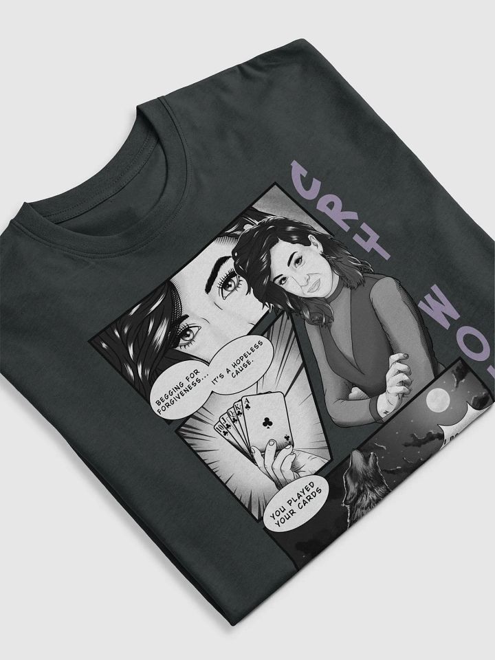 Cry Wolf Comic Black Tee product image (1)