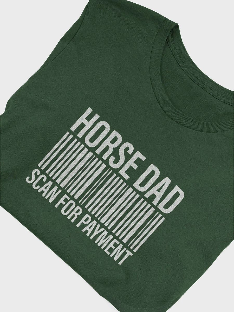 "Horse dad-scan for payment" t-shirt product image (5)