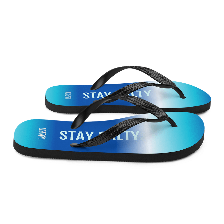 Salty Vibes Custom Flip-Flops product image (6)