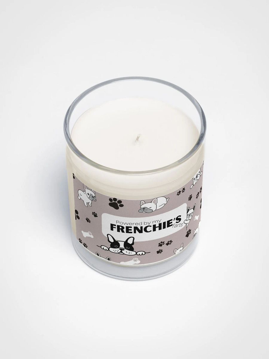 Happy Mother's Day To A Frenchie Mom: Unscented Soy Candle - Powered By My Frenchie's Farts product image (5)