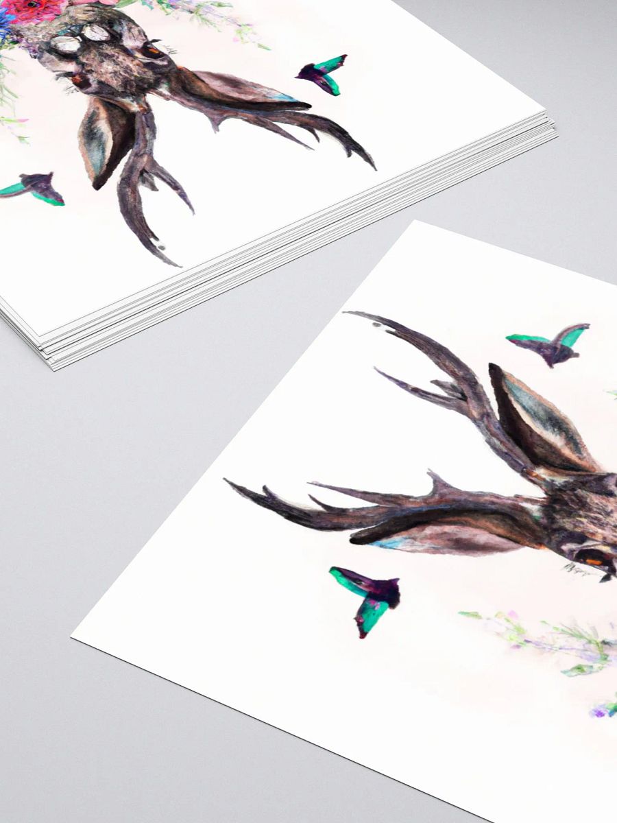 Jackalope Watercolor Sticker product image (4)