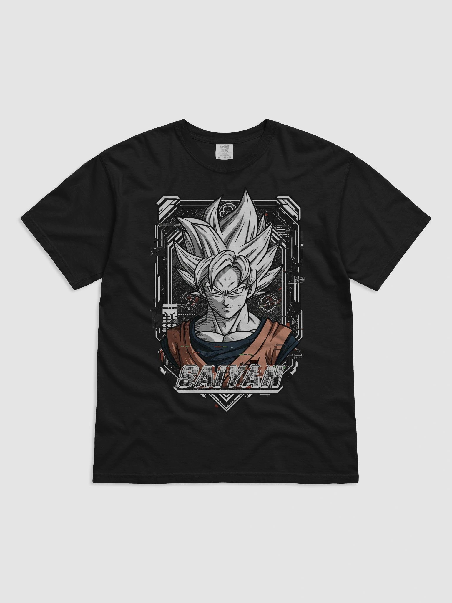Saiyan Spirit Geometric Tee product image (1)