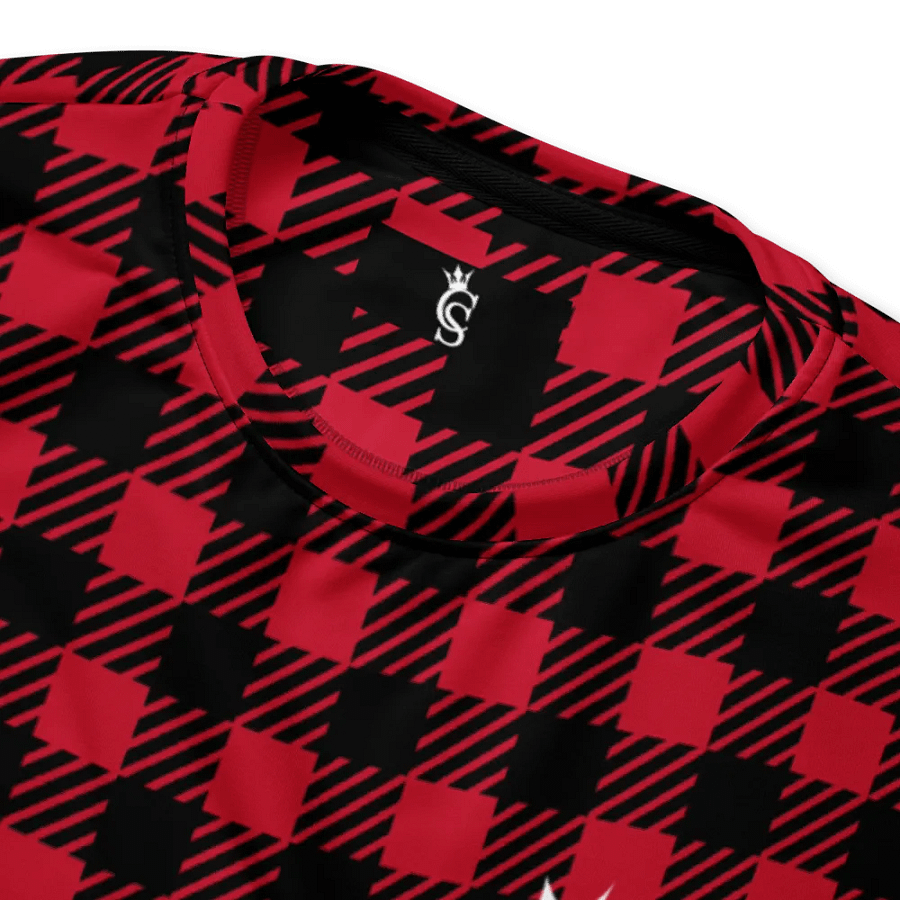 Limited Edition Plaid "King Chauncey" Long Sleeve Pajama Shirt product image (4)