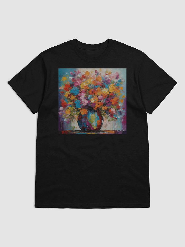 Vibrant Floral Impression T-Shirt product image (2)