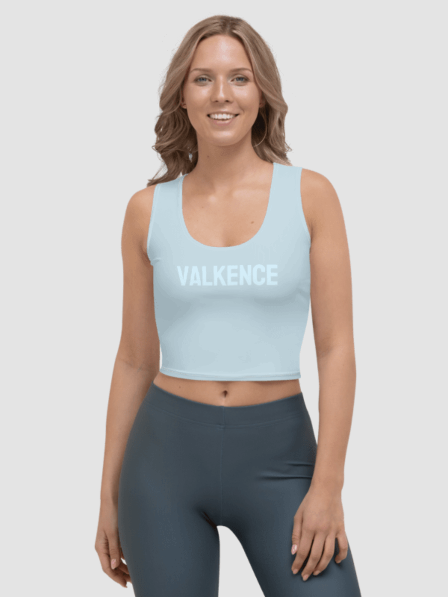Signature Crop Top Tee - Blue Mist product image (3)