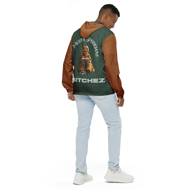 Merry Spookmas UNISEX Windbreaker Jacket product image (1)