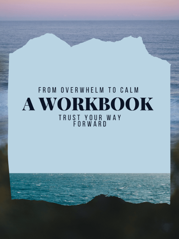 From Overwhelm to Calm: A Workbook for Trusting Your Way Forward product image (1)