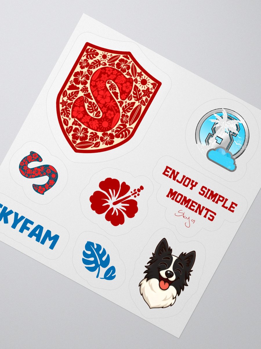 ItsSky Summer Club stickers! product image (3)