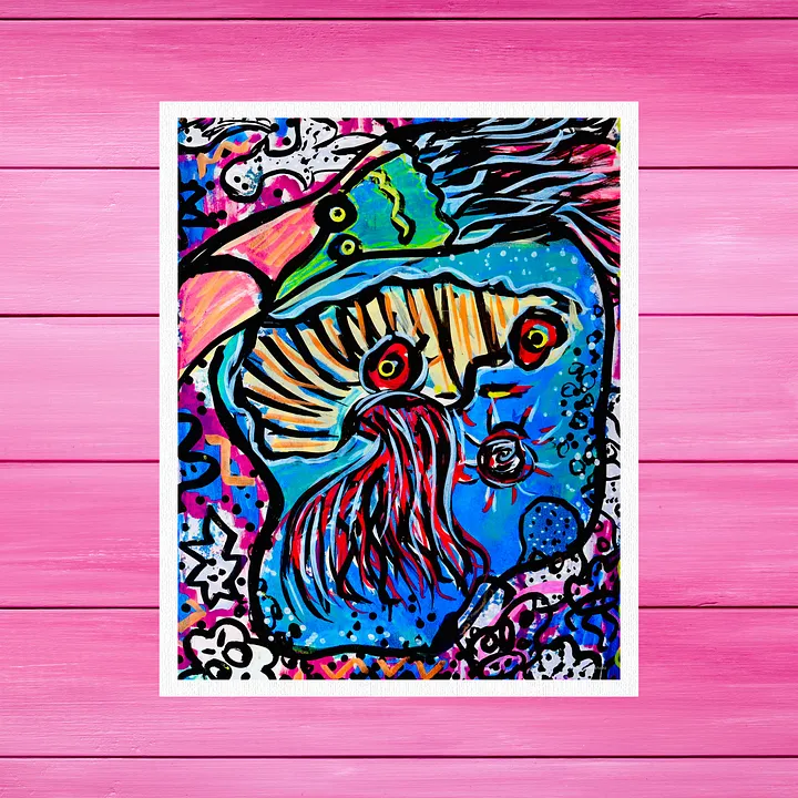 Calamari X Squidi | Art Print product image (1)