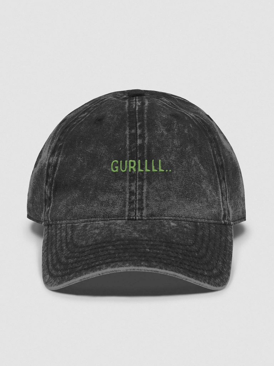 GURLLLL Retro Relaxed Fit Dad Hat product image (2)