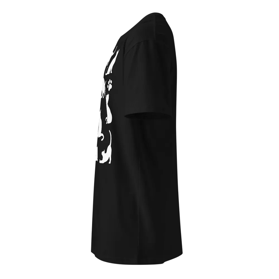 Cat Lover's Dream T-Shirt: Silhouette Collection of Cats in Playful Poses product image (10)