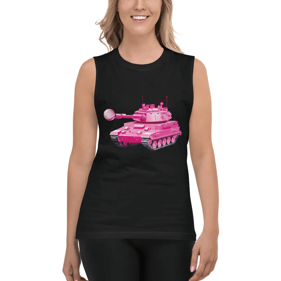 Hot Pink Muscle Tank product image (5)