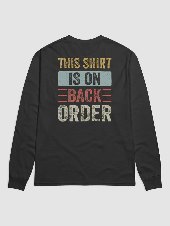 Back Order Long Tee product image (1)