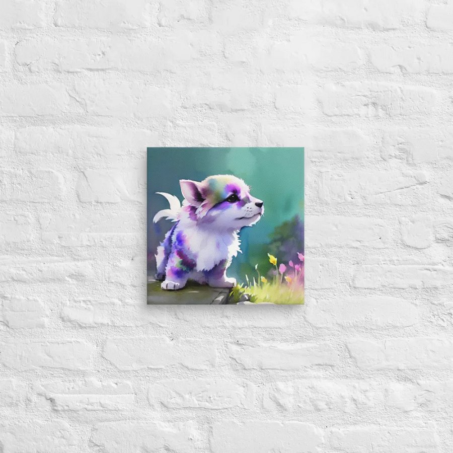 Cute Dog Digital Painting - v1 product image (12)