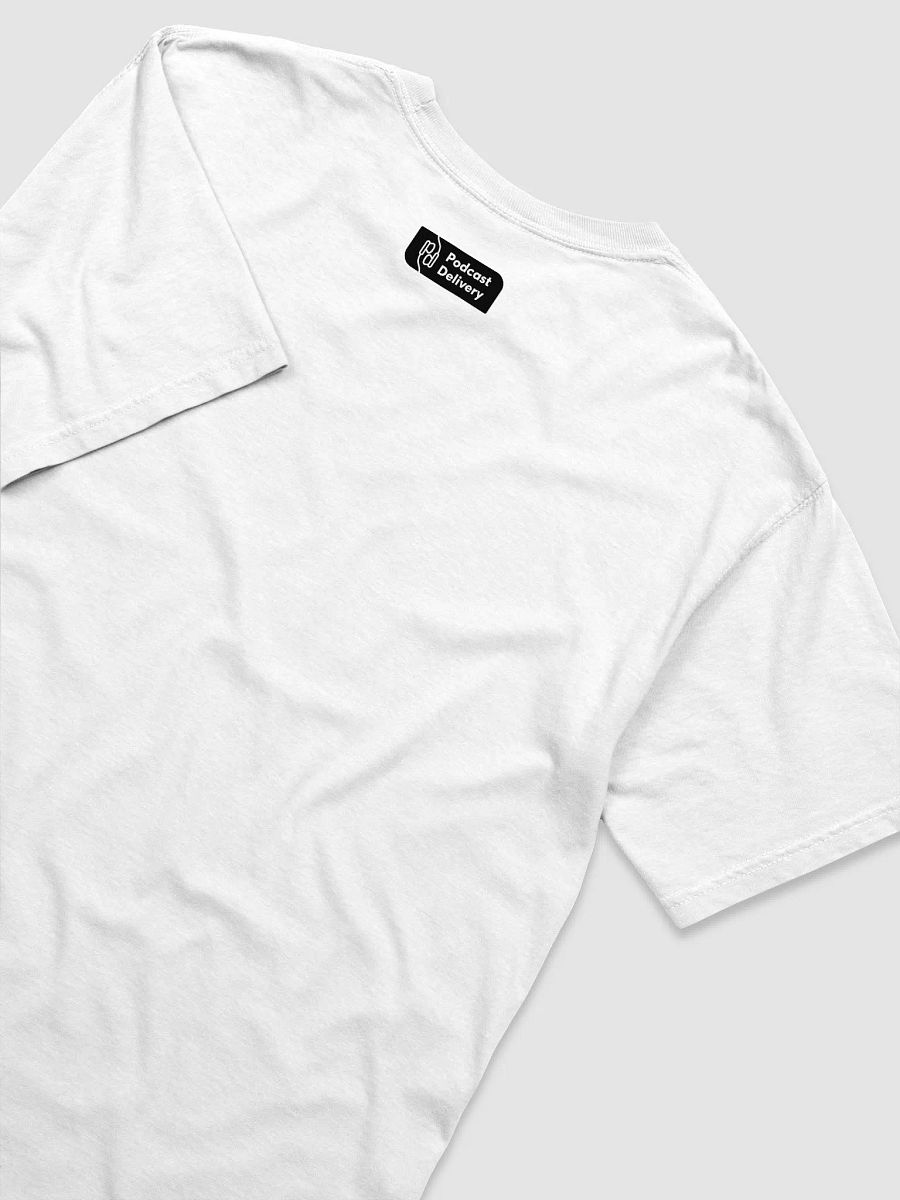 I make podcasts tee – White (circle) product image (4)