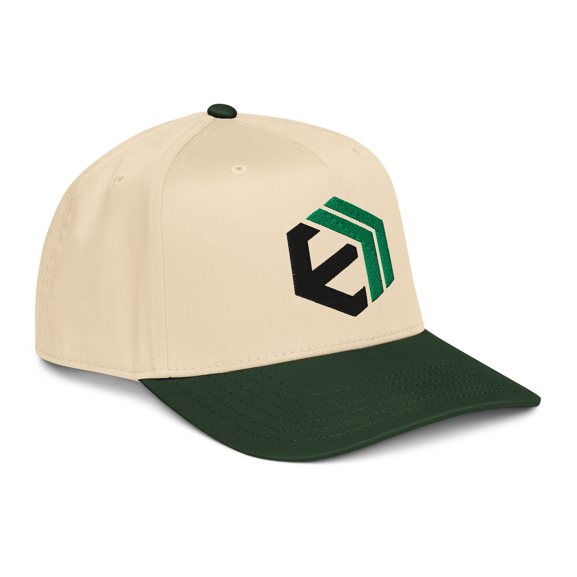 E-Estate Embroidered Logo Hat – Sand & Forest Edition product image (4)