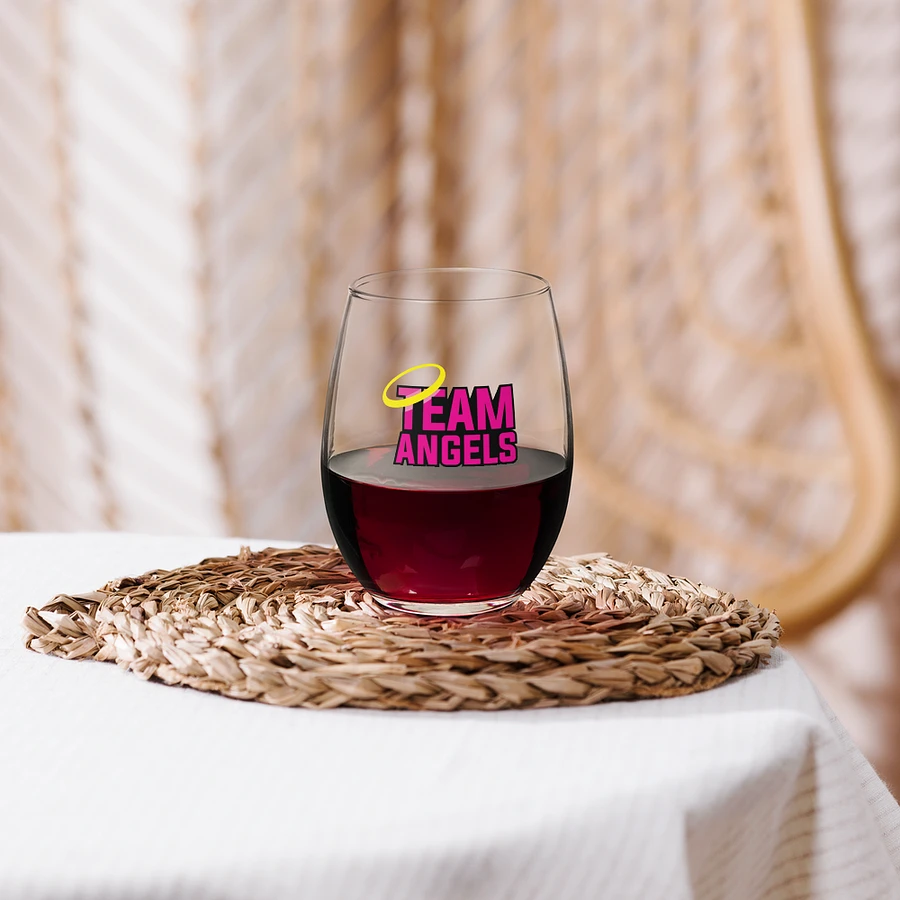 Team Angels Wine Glass product image (15)