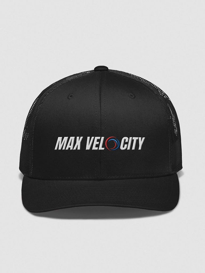 Max Velocity Trucker Hat (Dark) product image (1)