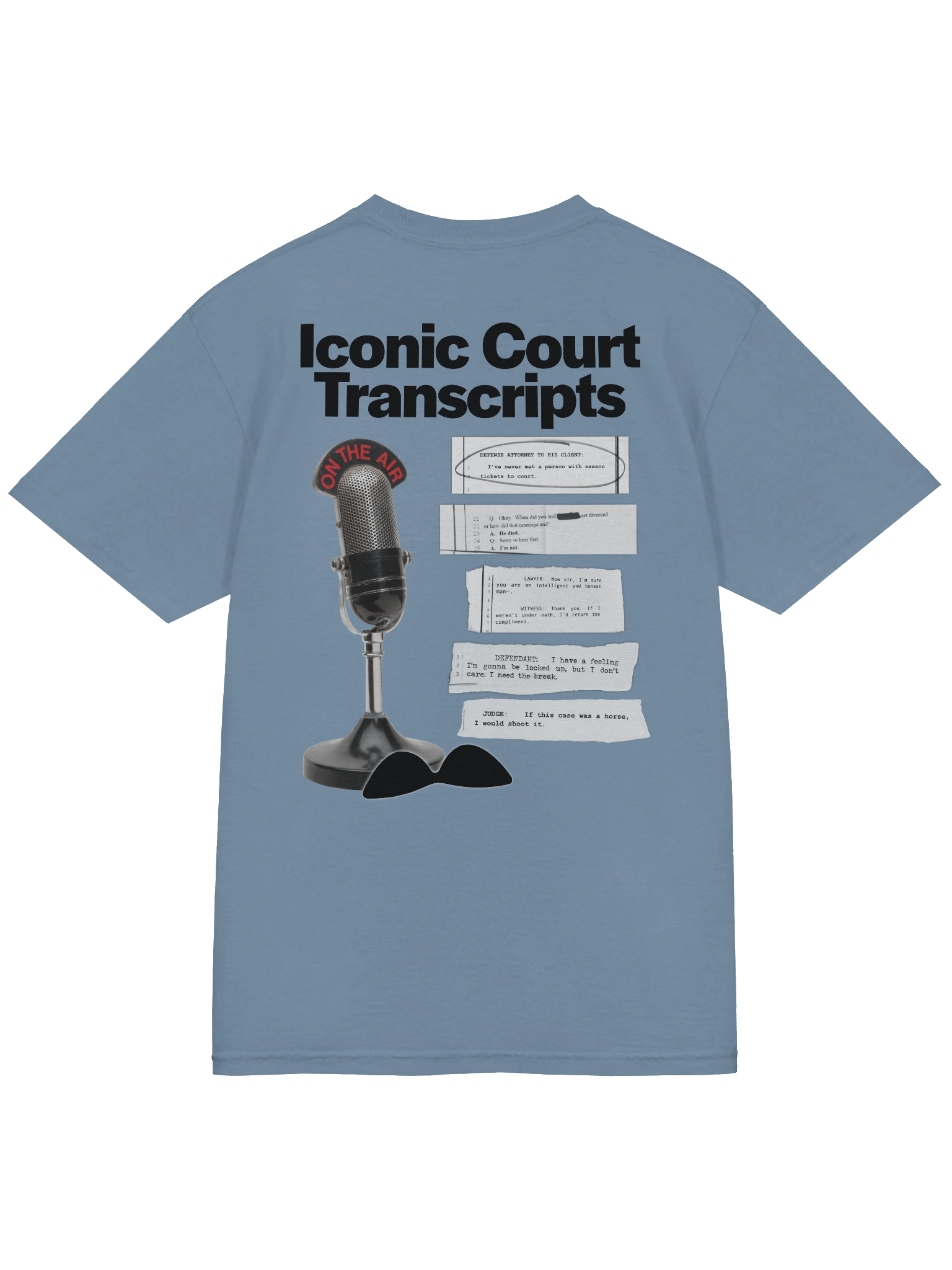 Iconic Court Transcripts Popcorn T-Shirt product image (29)