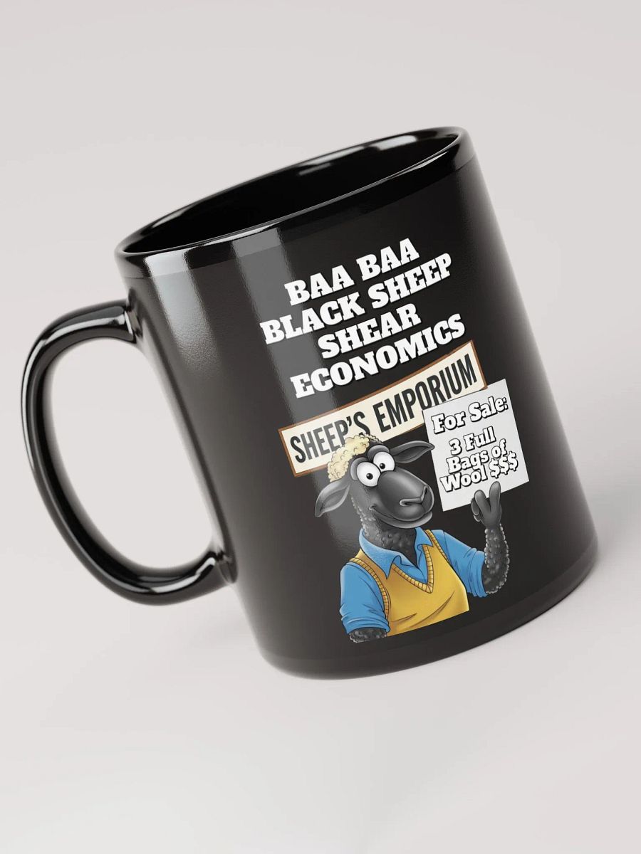 Baa Baa Black Sheep - The Entrepreneur - Funny Black Coffee Mug product image (5)