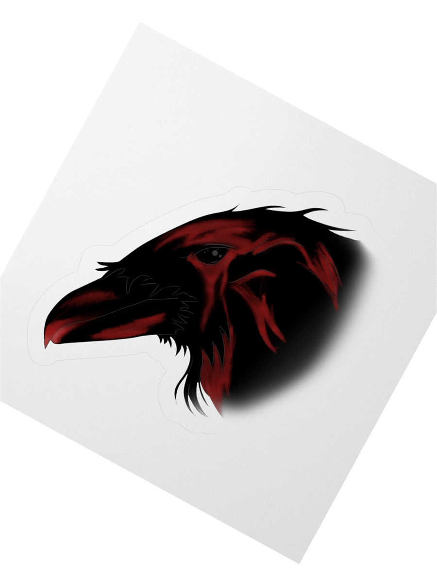 Bleeding Crow Sticker product image (2)