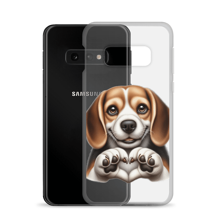 Heartfelt Paws Samsung® Clear Case product image (24)