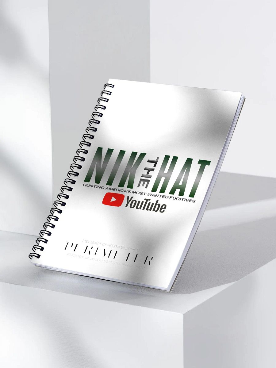 Spiral Notebook by Nik the Hat product image (3)