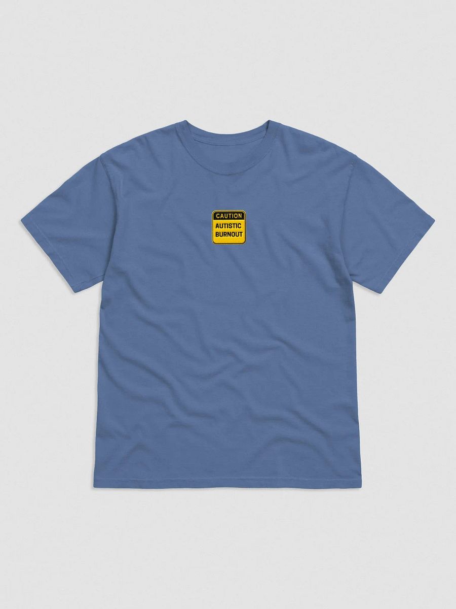 CAUTION: ASD BURNOUT embroidered garment-dyed product image (1)