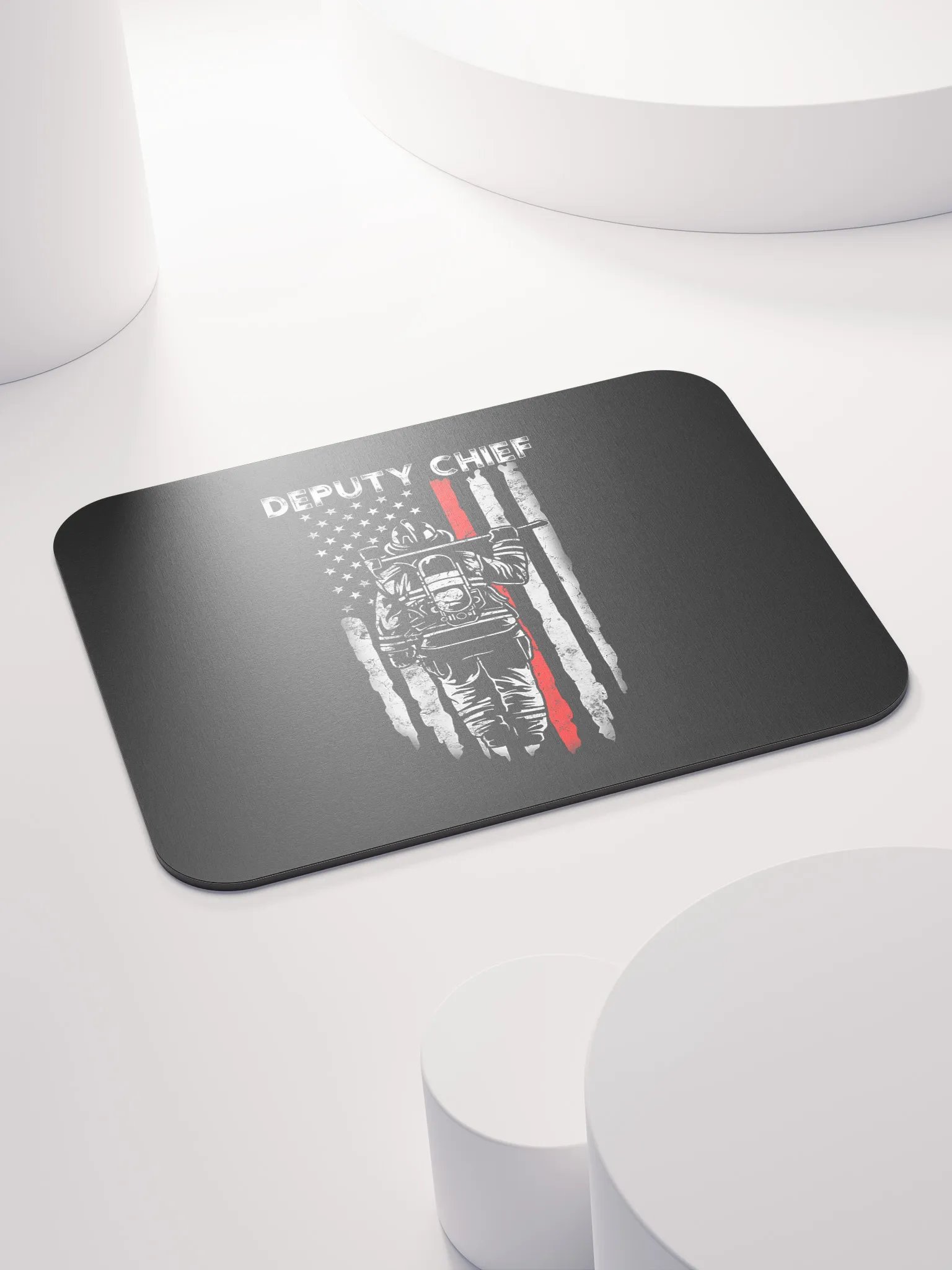 Deputy Chief Fire Dept - Mouse Pad product image (4)