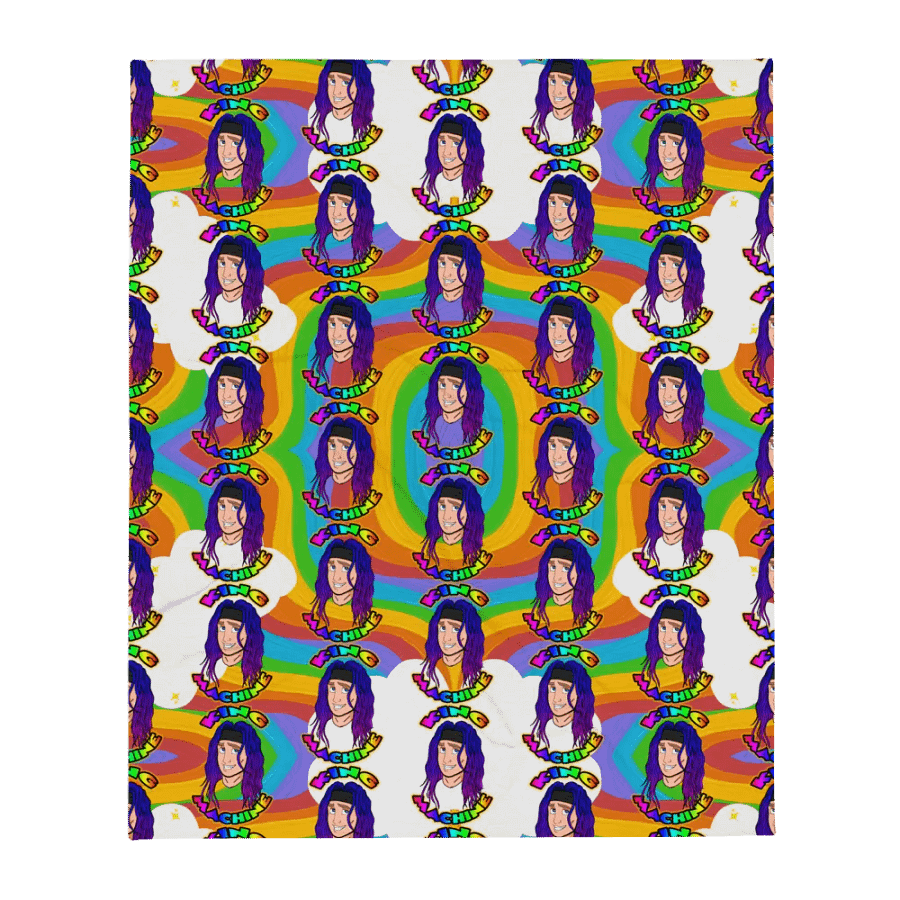 rainbow king throw product image (2)