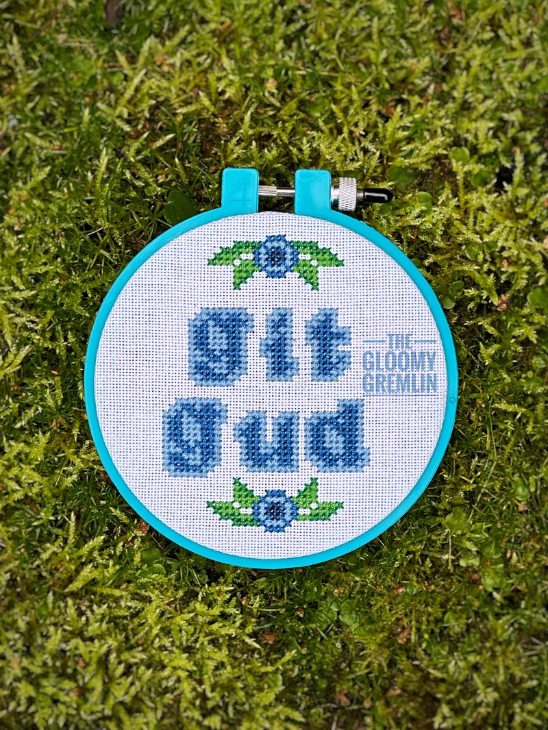 Git Gud - Cross Stitch Pattern