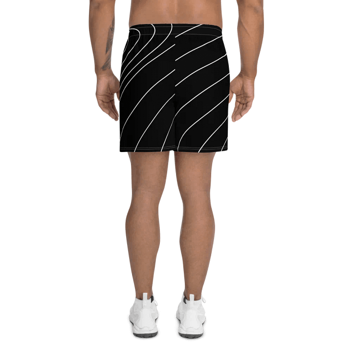 stripped peace shorts product image (1)