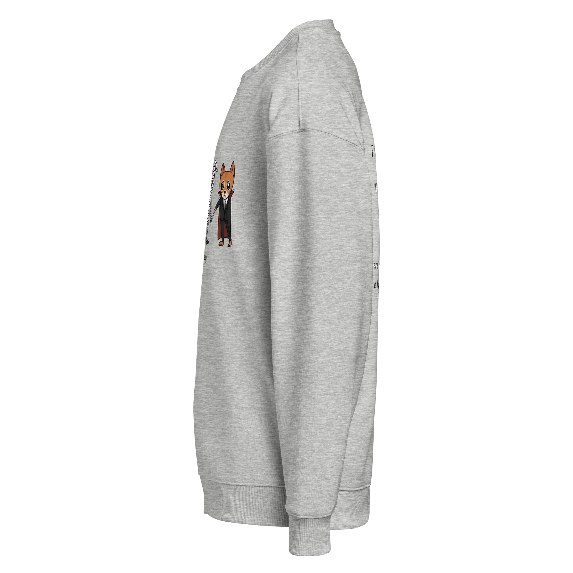 Feline Freaky Oversized Crewneck product image (3)