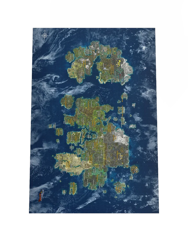 OSRS World Map Poster product image (1)