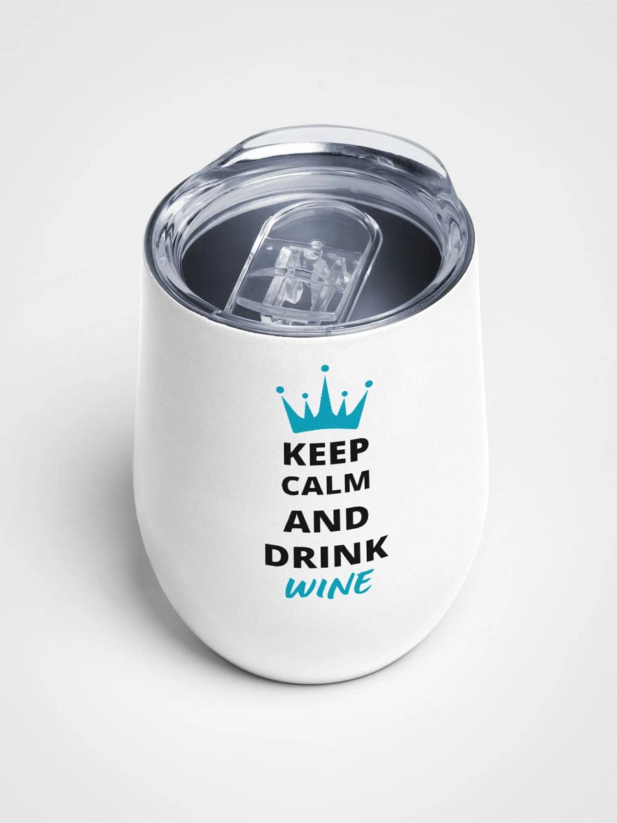 Keep Calm and Drink Wine Tumbler product image (4)