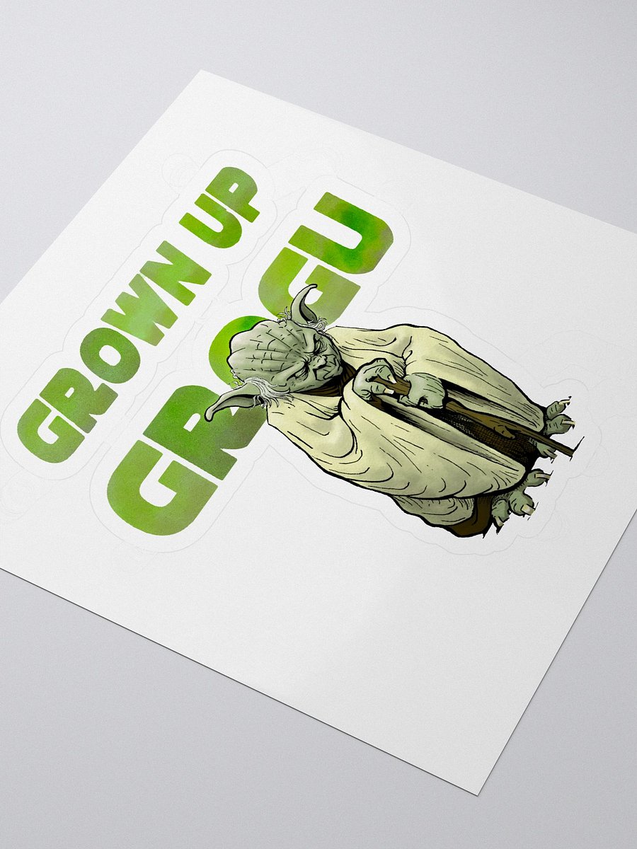 Grown Up Grogu Sticker product image (3)
