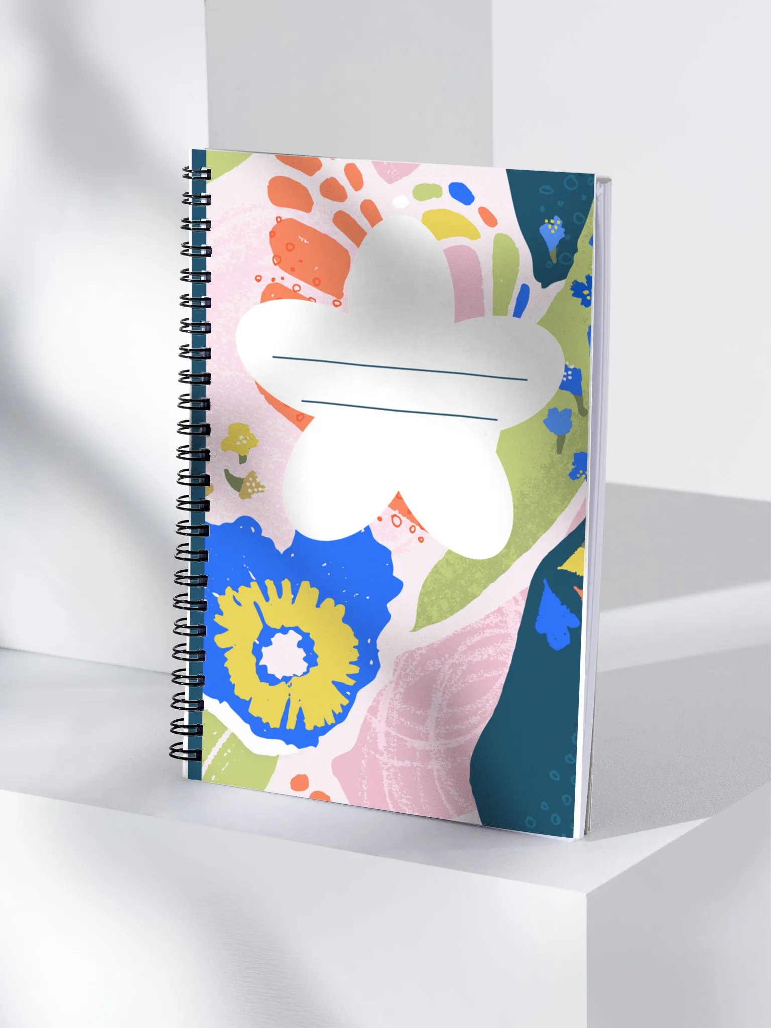 Love & Flowers Spiral Notebook product image (4)