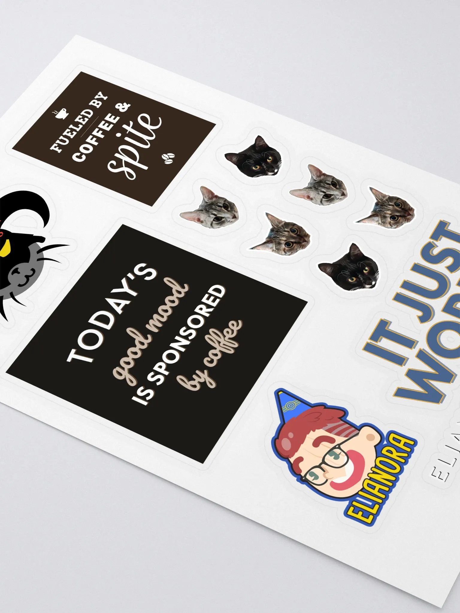 Eli Sticker Sheet product image (2)