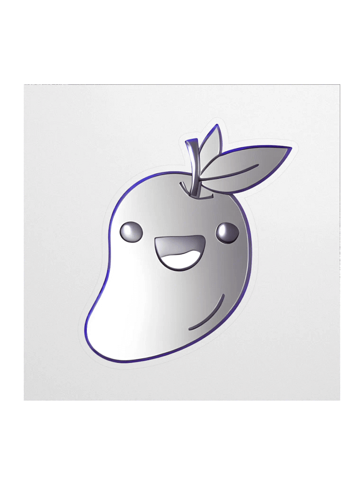 The Blu's Silver Sticker product image (1)