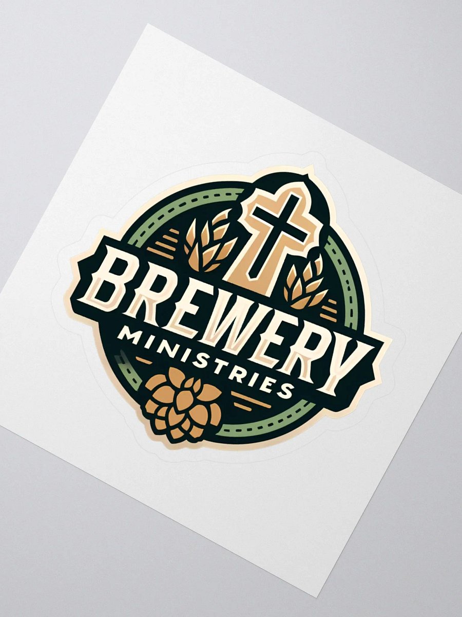 Brewery Ministries Sticker - Hops Logo product image (2)