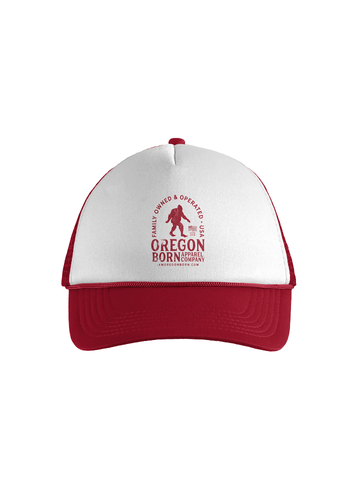 Family Owned USA Foam Trucker Hat product image (1)