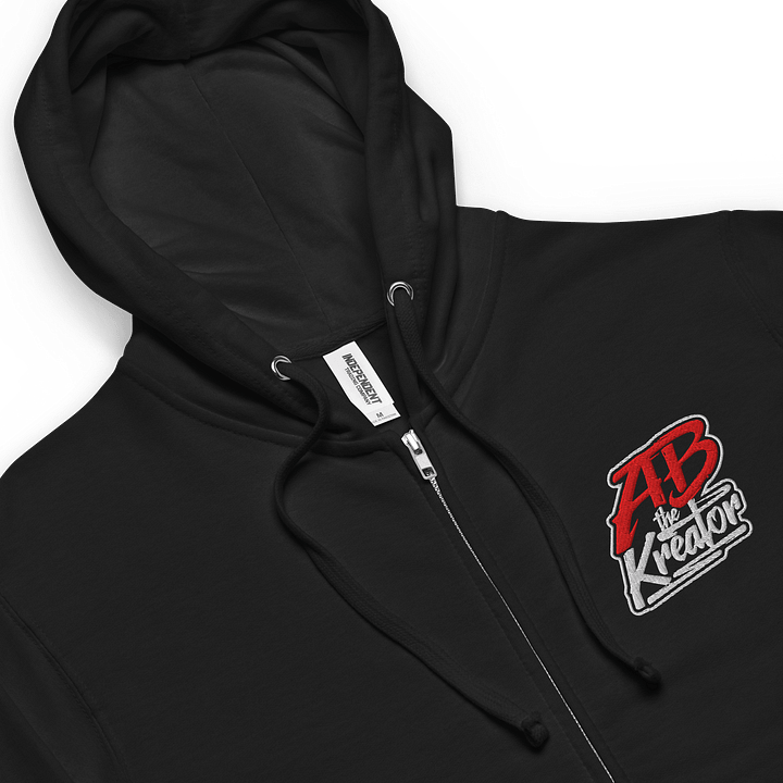 ABTHEKREATOR Embroidered Zip Up Hoodie product image (1)