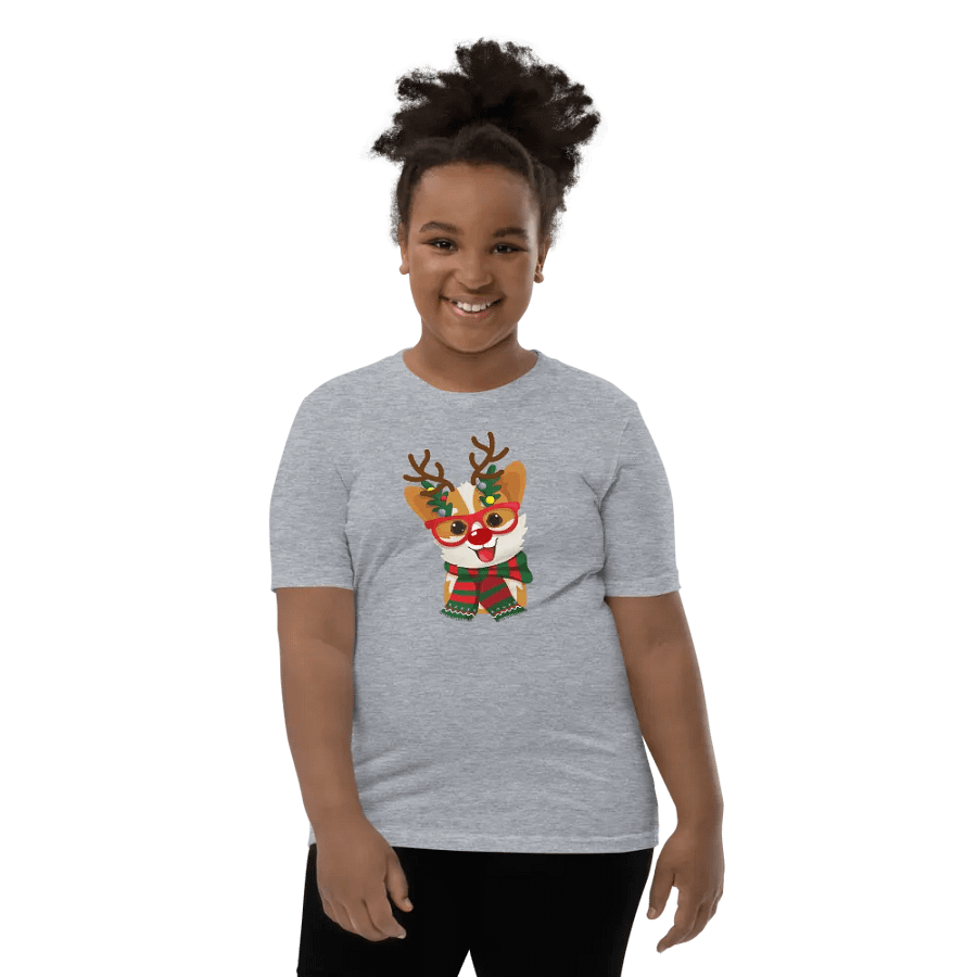 Festive Paws Youth Tee product image (167)