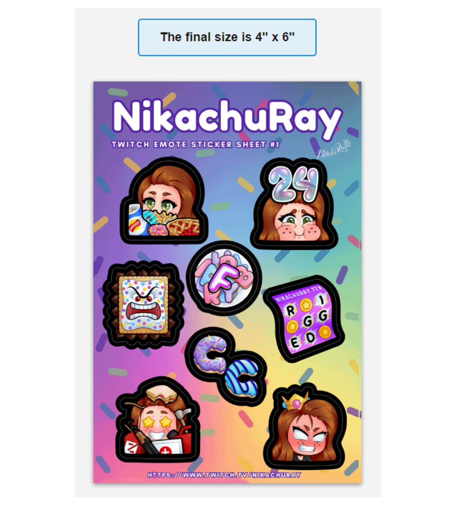 Sticker Sheet #1 product image (1)