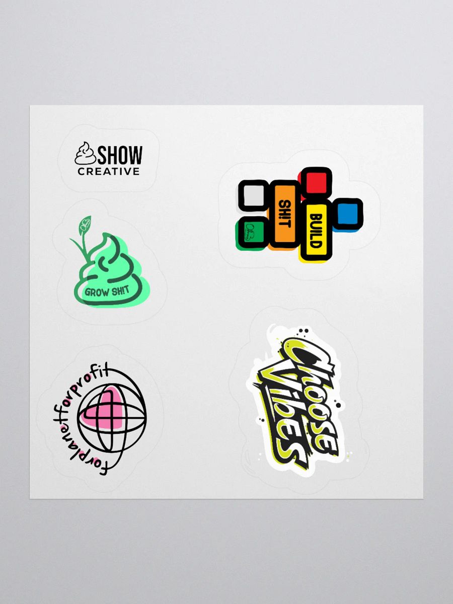 The Sh!tstarter St!cker Pack product image (1)