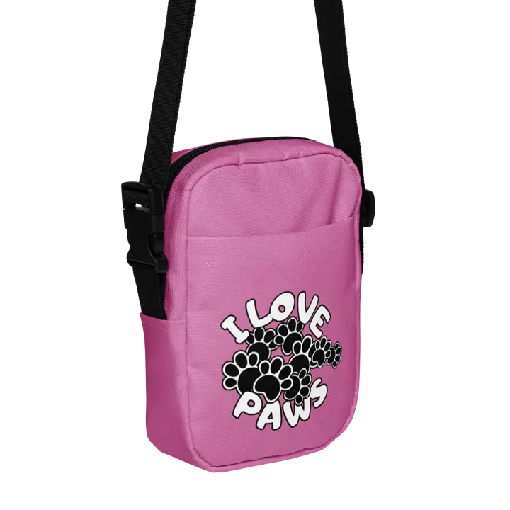 Paw Print All-Over Crossbody Bag product image (1)